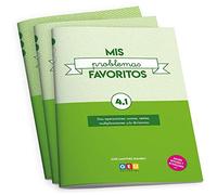 CUADERNO VERANO 4 PRIMARIA | Pack Problemas Matematicas 4 Primaria | Geu 4 Primaria | Mis Problemas Favoritos 4.1, 4.2 y 4.3 (Niños de 9 a 10 años)