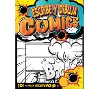 Cuaderno Verano: Libro de Arte Cómico Para Completar | Escribir Y Dibujar Cómics Para Niños 6-8