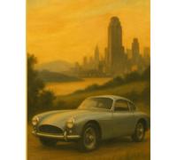 Cuaderno vintage Aston Martin A5: Libreta de notas, diario personal y agenda creativa - 200 páginas en papel crema