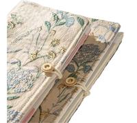 Cuaderno Vintage Libros de arte retro, exquisitos y portátiles, pequeños, personalizados creativos, con patrones florales(Color 3,Color 5)