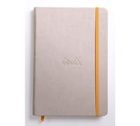 Cuaderno web Rhodia Rhodiarama - Rayado, 96 hojas - 14 x 21 cm - Tapa beige (118745C)