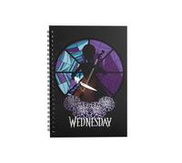 Cuaderno Wednesday Con Cello Tapa Blanda
