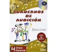 Cuadernos de Audición, 4 Grado Elemental (Libro del Alumno) +CD (RM Audicion)