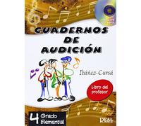 Cuadernos de Audición, 4 Grado Elemental (Libro del Profesor) +CD (RM Audicion)