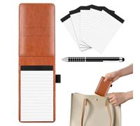 Cuadernos de bolsillo, mini bloc de notas de 3 x 5 pulgadas, cuaderno de bolsillo pequeño, para estudiantes, negocios, viajes, oficina, estudio, diario, escuela, trabajo, reuniones