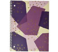 Cuadernos de espiral Mead, 1 materia, papel rayado, 70 hojas, 26,5 x 19,5 cm. Dise o Shape It Up. Puede variar. Paquete de 3 (38191)