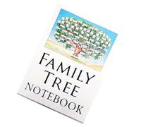 Cuadernos de genealogía, gráficos de árbol genealógico para completar | Diario del libro organizador de genealogía | Gráficos genealógicos para completar en el libro, registro de historia familiar de