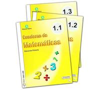 Cuadernos de Matemáticas 1 Cursiva - Pack 3 Cuadernos Trimestrales | Primero de primaria | 6 a 7 Años | Proyecto Todos a Una (PROYECTO PEDAGOGICO TODOS A UNA)