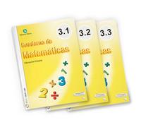 Cuadernos de Matemáticas 3 - Pack 3 Cuadernos Trimestrales | Tercero de primaria | 8 a 9 Años | Proyecto Todos a Una (PROYECTO PEDAGOGICO TODOS A UNA)