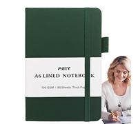 Cuadernos de trabajo, Cuaderno a rayas, Cuaderno de escritura de tapa dura gruesa, Prácticos cuadernos de diario personal para estudiantes y profesores