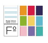 Cuadernos espiral Liderpapel A4 raya tapa plástico