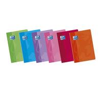 Cuadernos Libretas OXFORD Classic, Din-A5+ 48H Tapa Básica Cuadros 4x4 mm. Pack x10 Surtidos