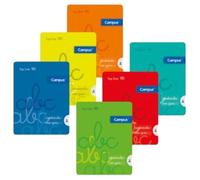 Cuadernos marca CAMPUS modelo LIBRETA CAMPUS A5+ T.PP 48H 90G C.P.5
