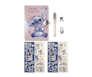 Cuadernos marca KIDS LICENSING modelo Diario boligrafo magico Stitch Disney