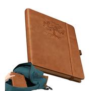 Cuadernos para Escribir y Hacer Journaling Diario de tapa dura de cuero con