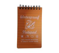 Cuadernos prácticos cuadernos de bolsillo pequeños, espirales, páginas rayadas, bloc de notas de campo para exteriores, resistente a la intemperie y al agua
