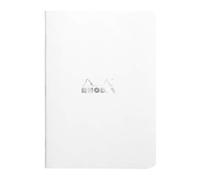 Cuadernos Rhodia Slim con grapas - Rayado, 48 hojas - 15 x 21 cm - Tapa blanca (119187C)