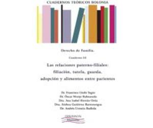 cuadernos teóricos bolonia. derecho de familia. cuaderno iii