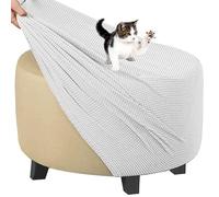 Cuadradas Funda Otomana Redondo Rectángulo Fundas de Reposapiés Sofá Protector de Puff Funda Protectora para Taburete Otomanas Muebles de Reposapiés con Parte Inferior Elástica (Color : @12, Size :