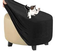 Cuadradas Funda Otomana Redondo Rectángulo Fundas de Reposapiés Sofá Protector de Puff Funda Protectora para Taburete Otomanas Muebles de Reposapiés con Parte Inferior Elástica (Color : @18, Size :