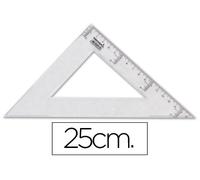 Cuadrado 25 cm Plástico Transparente
