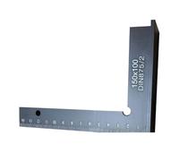 Cuadrado de aluminio con precisión de asiento, regla de 90 grados, ángulos rectos, herramienta de colocación de bloques, herramienta manual para uso en laboratorio, herramienta de ángulos rectos