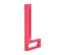 Cuadrado en L de Aleación de Aluminio 100mm, Mini Escuadra de Carpintería Precisa, Ligera y Resistente - Acabado Anodizado, Precisión CNC, Ideal para Herramientas de Corte