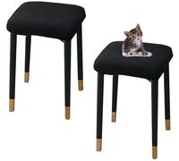 Cuadrado Funda Taburete 4/2/1 Piezas Elástica Piano Fundas De Cojines para Taburetes Jacquard Universal Suave Cubierta De Asiento De Taburete para Hogar/Cocina/Bar/Oficin (Color : B5, Size : 2PCS)