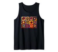 Cuadrados con círculos concéntricos de Wassily Kandinsky (1913) Camiseta sin Mangas