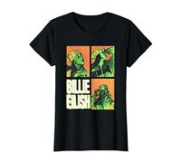 Cuadrados de Fotos Oficiales de Billie Eilish Hit ME Hard and Soft Camiseta, Mujer, Negro, XS