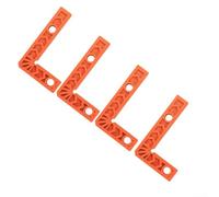 Cuadrados de posicionamiento de 90 grados, herramienta de sujeción de 3 pulgadas para carpintero con aluminio de alta resistencia para una alineación fiable de carpintería