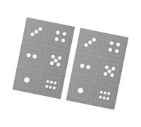 Cuadrados Huecos Y Sólidos Para Soldadura 12+12 | piezas precortadas, combinaciones infinitas, aprendizaje progresivo