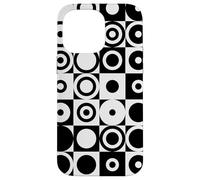 Cuadrar el círculo o cuadratura del círculo Negro Blanco 3 Carcasa para iPhone 14 Pro Max