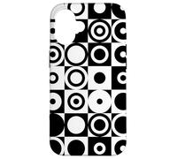 Cuadrar el círculo o cuadratura del círculo Negro Blanco 3 Carcasa para iPhone 16