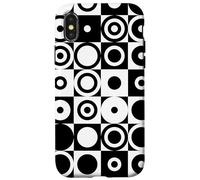 Cuadrar el círculo o cuadratura del círculo Negro Blanco 3 Carcasa para iPhone X/XS