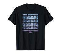 Cuadrícula de Fotos Liverpool Inglaterra 1964 Camiseta