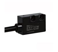 Cuadrícula Lineal, Sensor de rotación de ángulo Regla de rejilla magnética Anillo magnético Banco de trabajo con rotación de ángulo de 360 ° Pantalla de medición(Reading head)