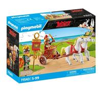 Cuádriga romana Playmobil Astérix (71543) con figura del senador Brutus