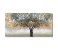 Cuadro abstracto de árbol impreso sobre lienzo, póster de arte de pared, decoración de paisaje moderno para sala de estar, decoración del hogar (30x60cm/sin marco)