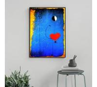 Cuadro abstracto de Joan Miró, famoso cuadro de pared para sala de estar, decoración del hogar, 50x70cm/sin marco)