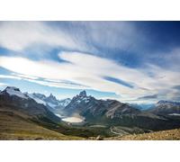 Cuadro acrílico de 80 x 50 cm: Patagonia del sur de Argentina (124147823)