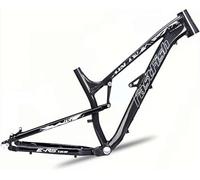 Cuadro Bicicleta 17" Bicicleta Montaña Softail De 27.5" con Doble Suspensión,con Frenos Disco Aleación Aluminio, Ideal For DH/XC/Am Cuadro Liberación Rápida 135 Mm Orange,27.5"