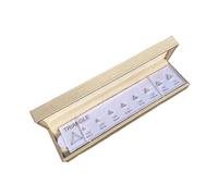 Cuadro Completo De Comparación Piedras Preciosas Con Resistente Circonita Cúbica Herramienta Fabricación Guías Quilates Para Joyeros Accesorios Joyería