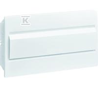 Cuadro COSMOS 1x18M empotrable IP40 puerta ciega VR118PP