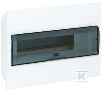 Cuadro COSMOS 1x18M empotrable IP40 puerta transparente VR118TP