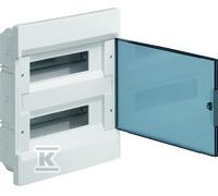 Cuadro COSMOS 2x12M empotrable IP40 puerta transparente VR212TP