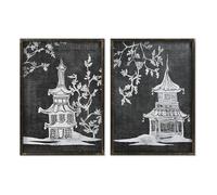 CUADRO CRISTAL BAMBU 50X2,8X70 ORIENTAL 2 SURT.