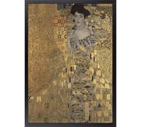Cuadro de Adele Bloch-Bauer I de Klimt - Poster de La Dama de Oro con Marco de madera de Estilo Dorado - Arte mural del Modernismo decoración Moderna de Secesión Vienesa - Cuadros Art Nouveau