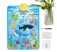 Cuadro de aprendizaje del alfabeto - Mural electrónico musical alfabeto y números - Póster que habla regalo de cumpleaños Navidad para niñas de 2 a 4 años