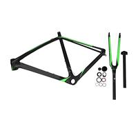 Cuadro de bicicleta de carretera completo de fibra de carbono 700C, horquilla delantera, tija de sillín, eje medio, accesorios de ciclismo, cuadro de ciclismo de alto rendimiento,